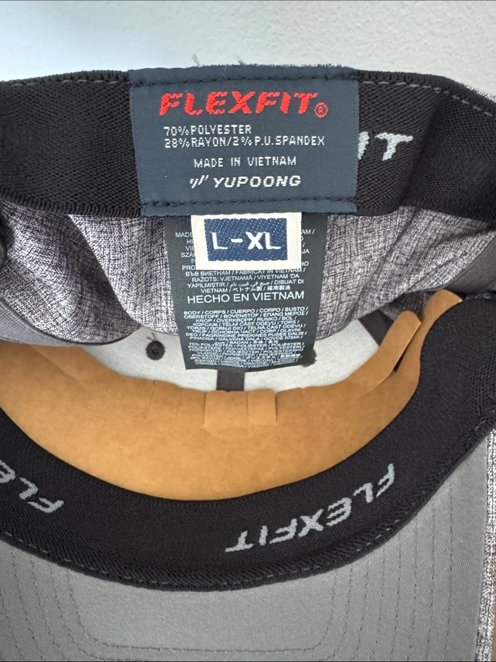Hurley Gray Heather Flexfit Baseball Cap